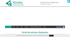 Desktop Screenshot of klinikabialostoczek.pl